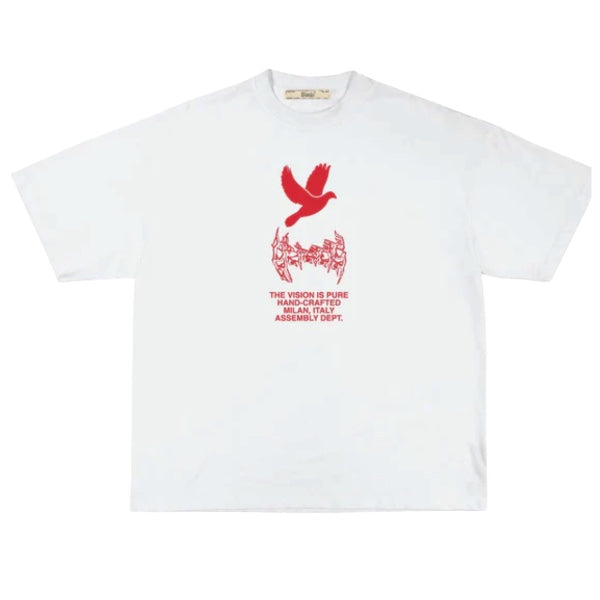 Birds "Heavy Metal" Ivory Ultra-Premium Oversized S/S Box T-Shirt - FRESH N FITTED