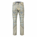 Focus 'Heart Breaker' Distressed Stacked Rhinestone Denim (Vintage) 2582C