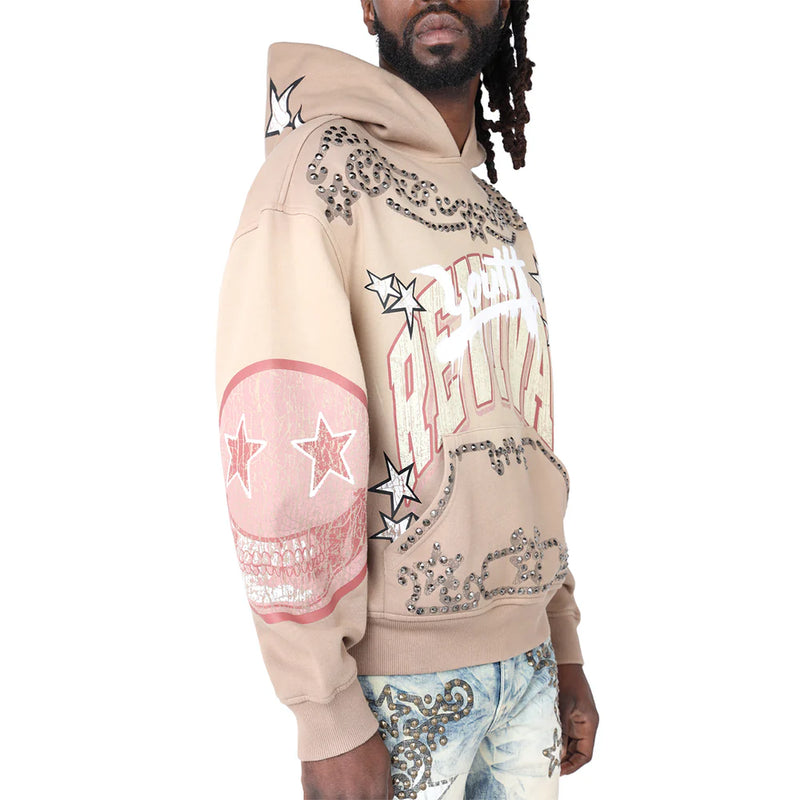 Smoke Rise 'Maximalist' Hoodie (Dune) F025158 - FRESH N FITTED