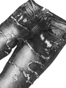 Makobi 'Pastoni' Stacked Denim (Black Wash) M1984