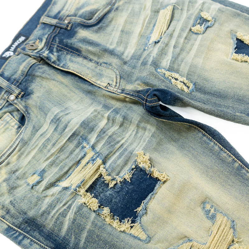 Makobi 'Argento' Denim (Dirt) M1993 - FRESH N FITTED