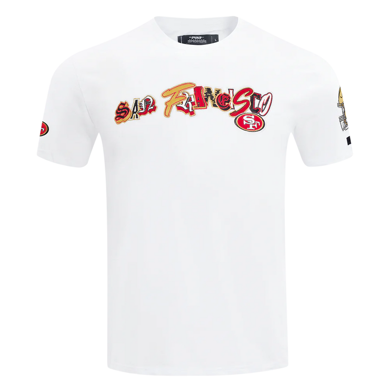 Pro Standard San Francisco 49ers 'City Ransom' T-Shirt (White) FS41410571 - FRESH N FITTED