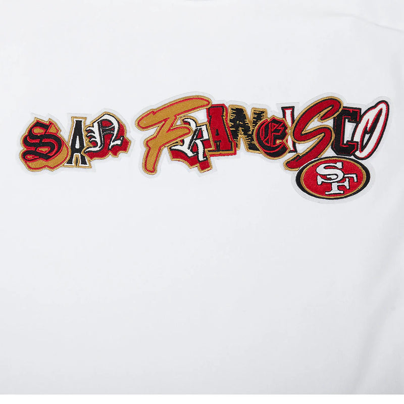Pro Standard San Francisco 49ers 'City Ransom' T-Shirt (White) FS41410571 - FRESH N FITTED