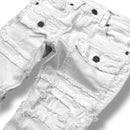 FWRD Kids 'Static' Stacked Denim (White) FW-330044K - FRESH N FITTED