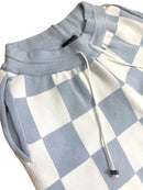 George V 'Knited' Shorts (Blue/White) GV2901 - FRESH N FITTED