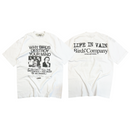 Birds 'Destroy Minds' White Oversized Ultra-Premium Box S/S T-Shirt - FRESH N FITTED