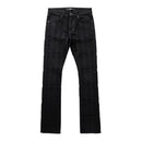 Focus 'Multilayer Stone' Stacked Rhinestone Denim (Jet Black) 2533c - FRESH N FITTED