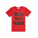 Rawyalty Kids 'Freedom' T-Shirt (Red) RKT-000 - FRESH N FITTED