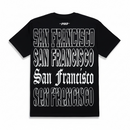 Pro Standard San Francisco 49ers 'Billboard LCH' Drop Shoulder T-Shirt (Black) FS41411958 - FRESH N FITTED