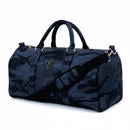 Mint 'Camo Leather' Duffle Bag (Navy) - FRESH N FITTED