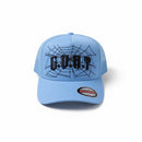 MUKA 'Goat Web' Trucker Hat (Sky Blue) T5517B - FRESH N FITTED