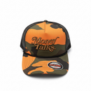 MUKA 'Money Talks' Trucker Hat (Orange Camo) T5471A - FRESH N FITTED