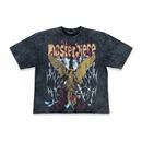 Rebel Minds 'Masterpiece Angel' Cropped T-Shirt (Black) 610-11102 - FRESH N FITTED
