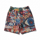 Rebel Minds 'Live In Color' Tapestry Shorts (Multi) 610-12908 - FRESH N FITTED