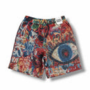Rebel Minds 'Live In Color' Tapestry Shorts (Multi) 610-12908 - FRESH N FITTED