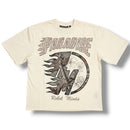 Rebel Minds 'Parsdise' Tapestry T-Shirt (Cream) 610-11111 - FRESH N FITTED