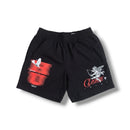 Highly Undrtd Kids 'The Almighty' Shorts (Black/Red) US6203K - FRESH N FITTED