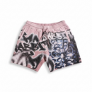 Rare Peace 'Mask' Rhinestone Shorts (Dust Pink) RS6004 - FRESH N FITTED