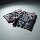 Rare Peace 'Mask' Rhinestone Shorts (Dust Pink) RS6004 - FRESH N FITTED