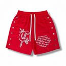 Concept LA 'Freedom' Nylon Shorts (Red) CSET_BOT1 - FRESH N FITTED