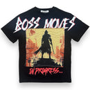 Majestik 'Katana' Tapestry Jacquard T-Shirt (Black) TE2491 - FRESH N FITTED-2 INC