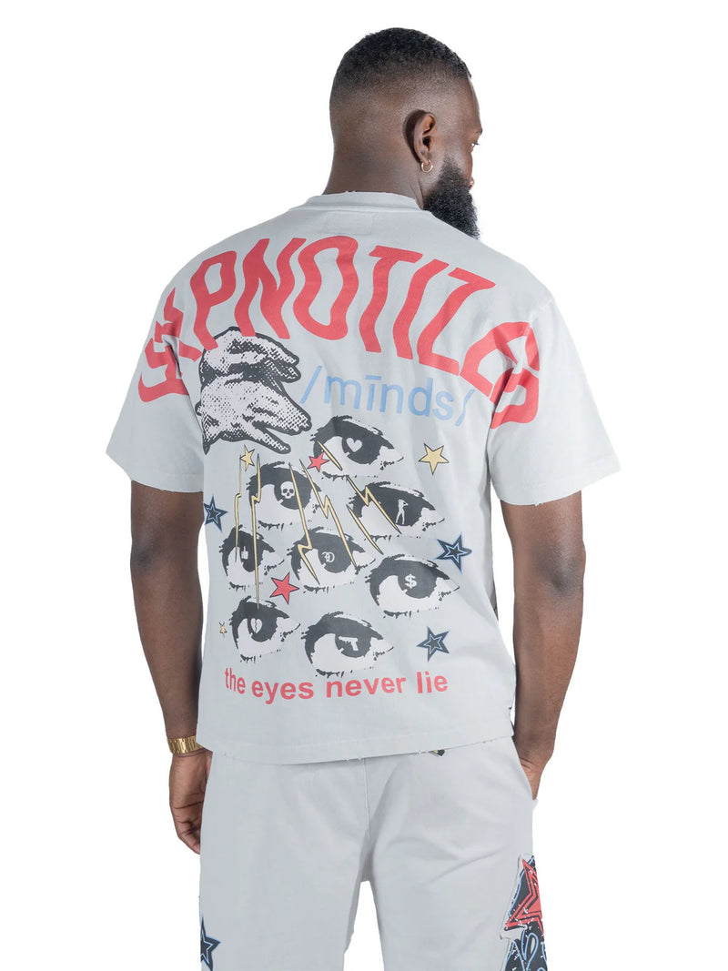 Frost Originals 'Finesse' Acid Wash Box T-Shirt (White) F199 - FRESH N FITTED-2 INC