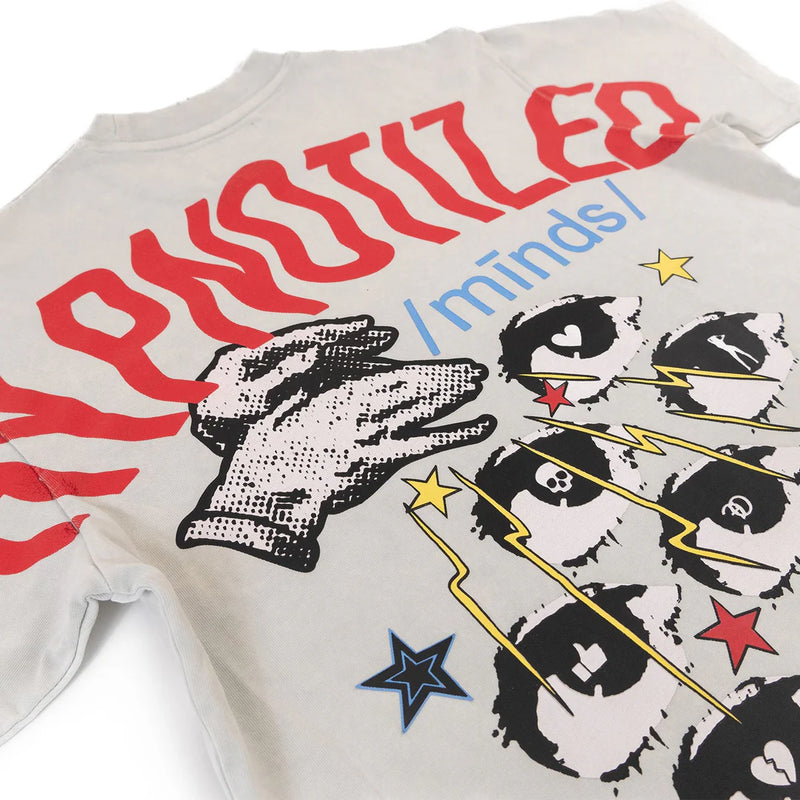 Frost Originals 'Finesse' Acid Wash Box T-Shirt (White) F199 - FRESH N FITTED-2 INC