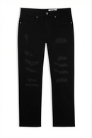 Evolution 'Relaxed Straight' Denim (Jet Black) EV-330486