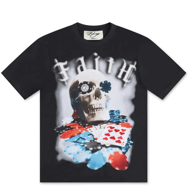 BKYS 'Faith' Over Sized T-Shirt (Grey) T1005 - FRESH N FITTED