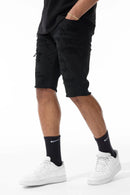 Jordan Craig 'OG - Tulsa Twill' Denim Shorts (Jet Black) J3225S - FRESH N FITTED