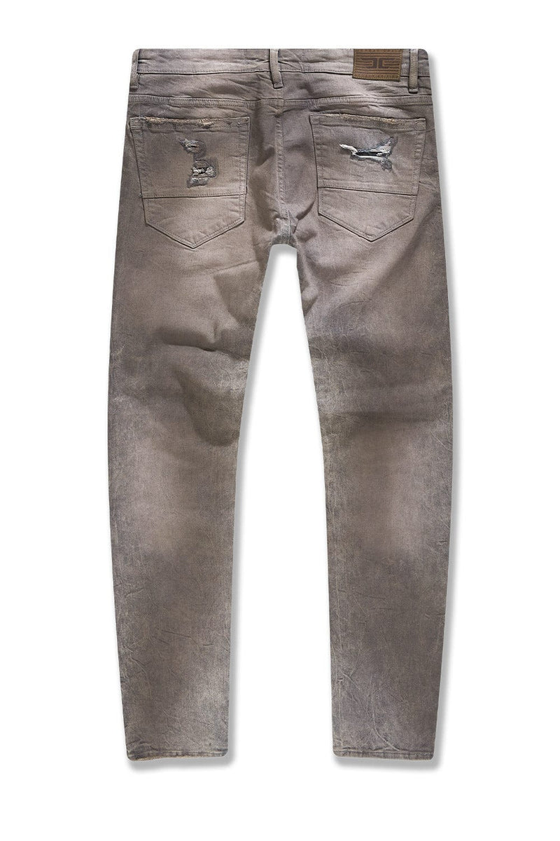 Jordan Craig Collins 'Los Alamos' Heavy Shredded Denim (Sandstone) JC1178 - Fresh N Fitted Inc