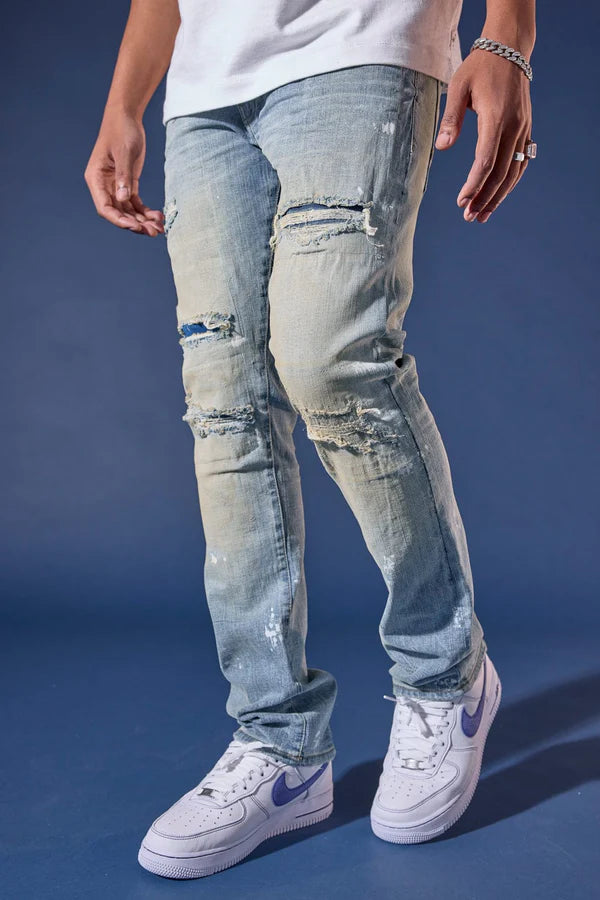 Jordan Craig Collins Dimensional Denim (Iced Lager) JC1266 - FRESH N FITTED