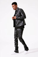 Ross - Thriller Cargo Stacked Pants (Black) JRF1121 - Fresh N Fitted Inc