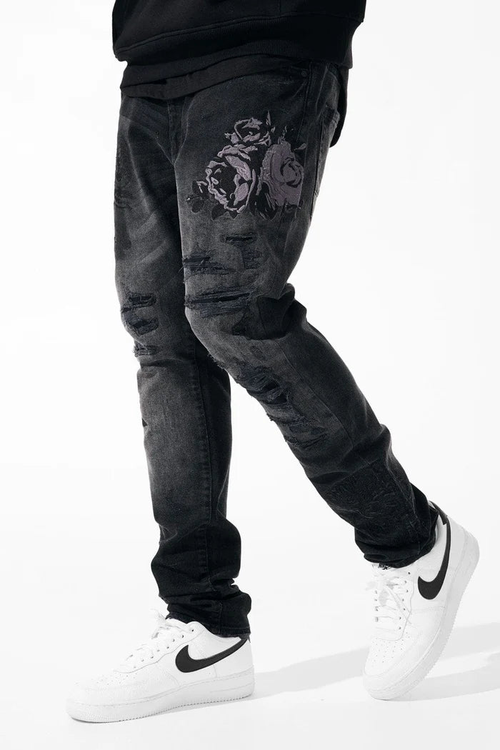 Sean - Eternal Darkness Denim (Black Shadow) JS1211 - FRESH N FITTED