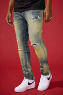 Jordan Craig Sean Rip & Repair Denim (Desert) JS2295 - FRESH N FITTED