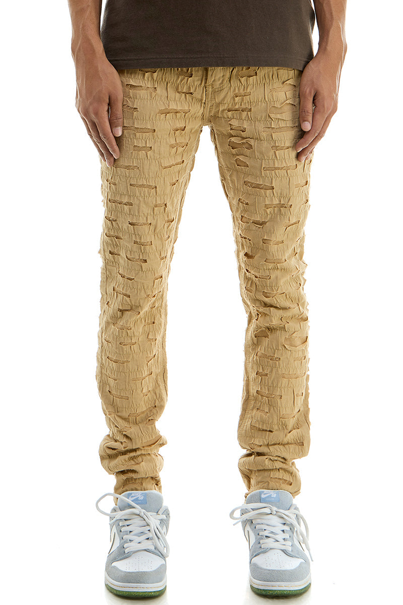 KDNK 'Former Pants' Denim KNB3346 (Khaki) - FRESH N FITTED
