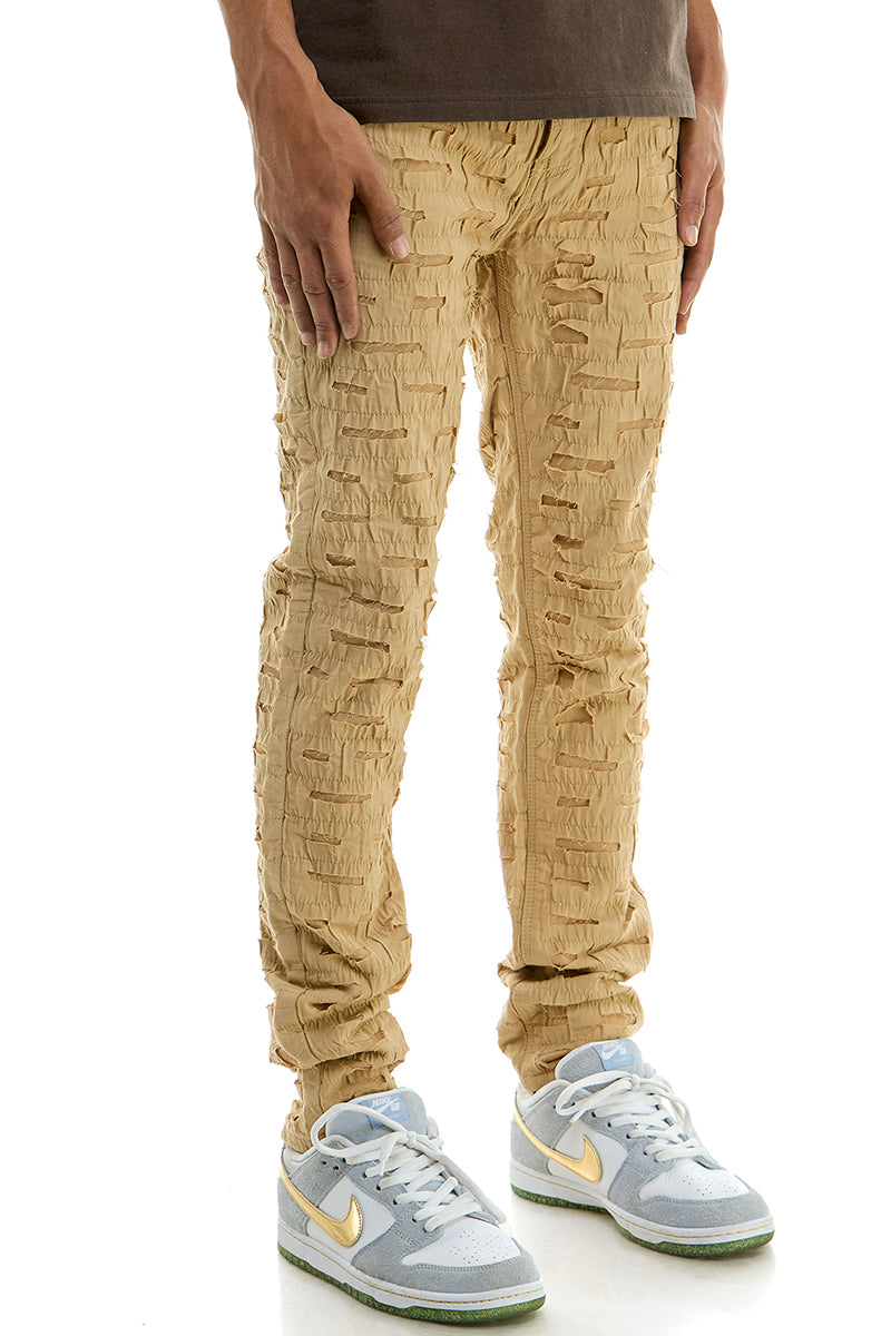 KDNK 'Former Pants' Denim KNB3346 (Khaki) - FRESH N FITTED