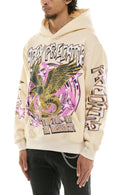 KDNK 'Apex' Fleece Hoodie (Cream) KNC024 - FRESH N FITTED