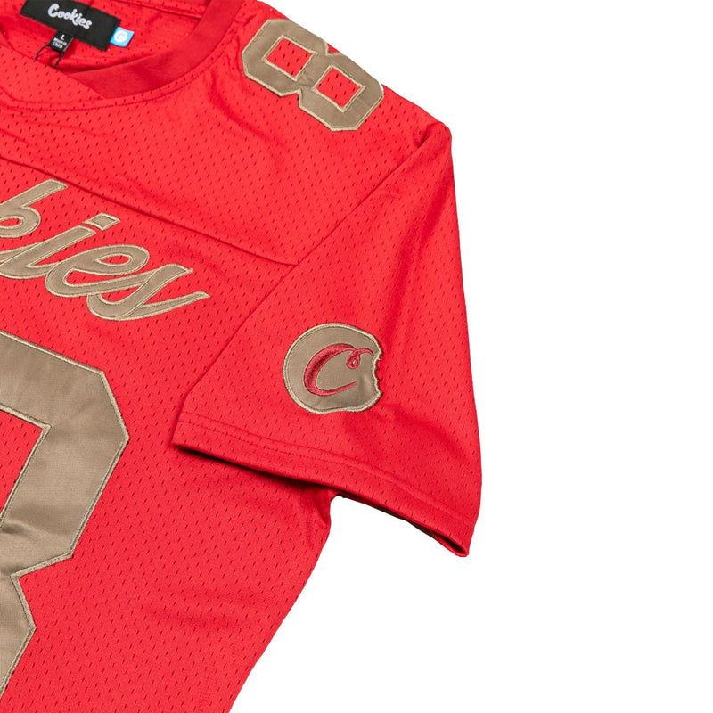 Cookies 'Legacy Football' Jersey (Red) CM251KST05 - FRESH N FITTED