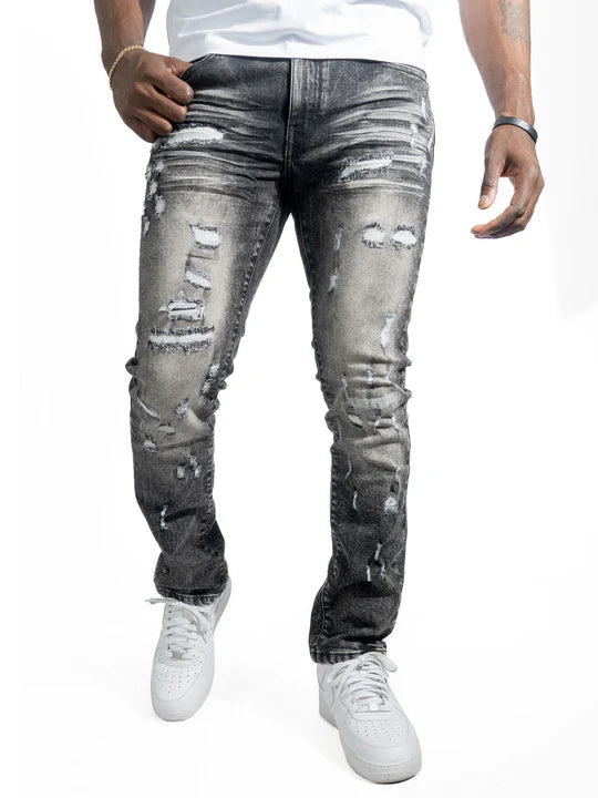 Makobi 'Bionco' Jeans (BLK. Wash) M1753
