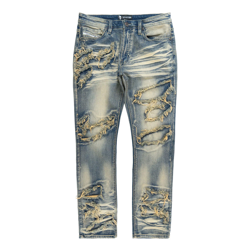 Makobi 'Sorrento' Denim (Dirt) M1922 - FRESH N FITTED