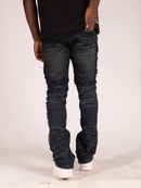 Makobi 'Danielli' Unzipped Denim (Vintage Wash) M1973 - Fresh N Fitted Inc
