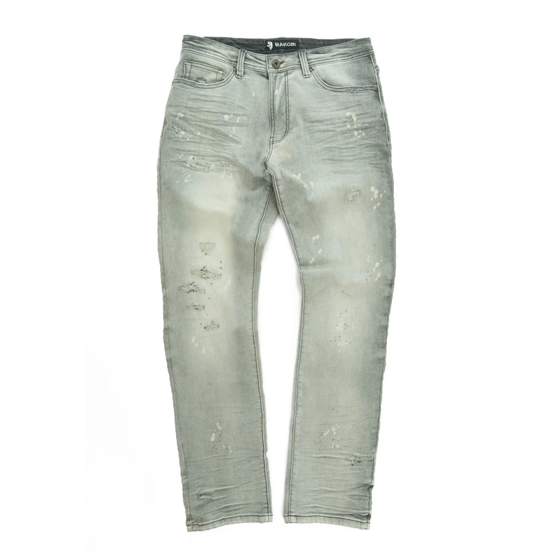 Makobi 'Pescara' Jeans (Gray) M1988 - FRESH N FITTED