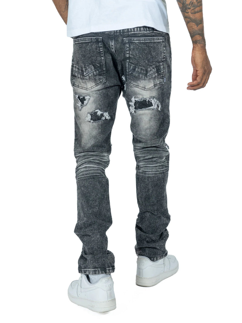 Makobi 'Argento' Denim (Black Wash) M1993 - FRESH N FITTED