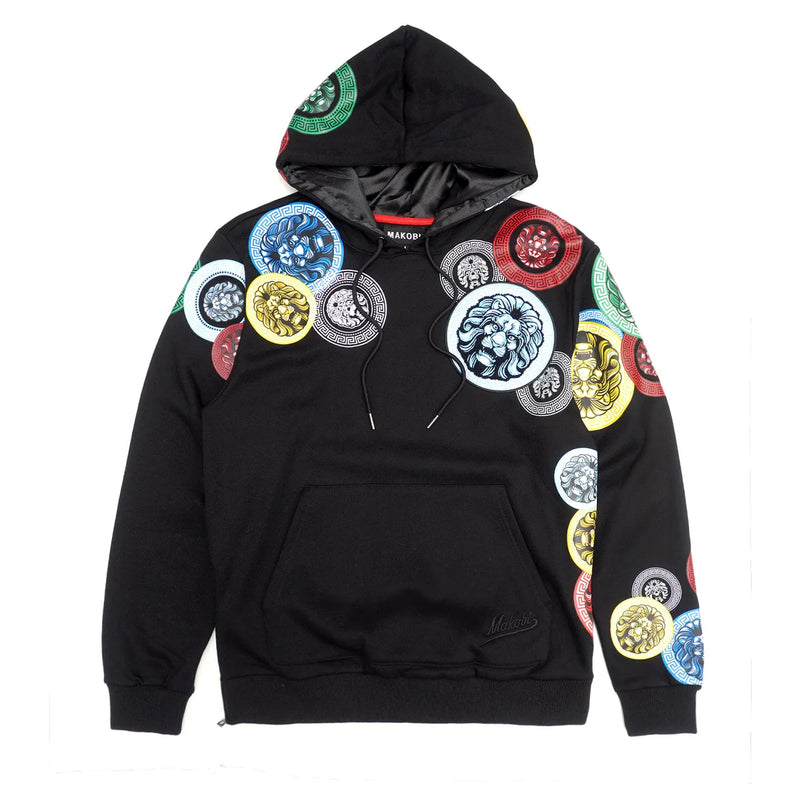 Makobi 'Aryeh' Hoodie (Black) M4660 - FRESH N FITTED