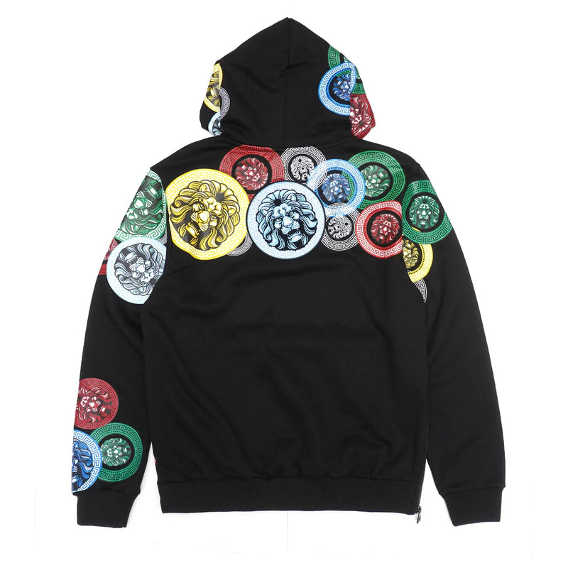 Makobi 'Aryeh' Hoodie (Black) M4660 - FRESH N FITTED