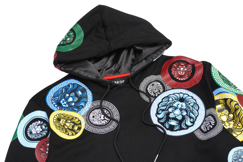 Makobi 'Aryeh' Hoodie (Black) M4660 - FRESH N FITTED
