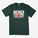 R3TRO WORLD 'Money Talks' Tee (Forest Green)
