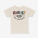 R3TRO WORLD Kids 'Family Over Everything' Tee (Natural)