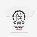 R3TRO WORLD Kids 'Spread Peace' Tee (White)